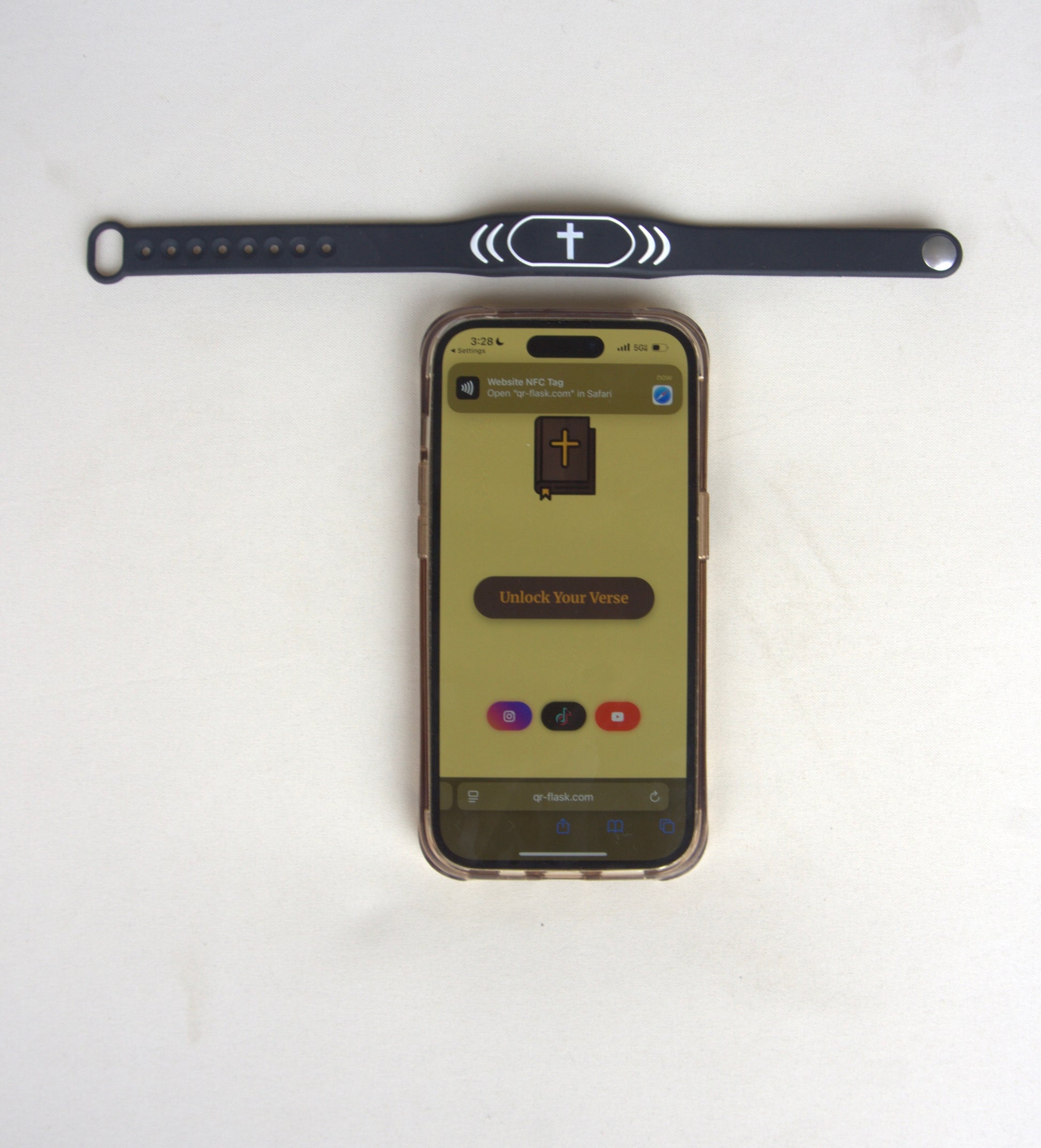 Bible Verse QR-Band