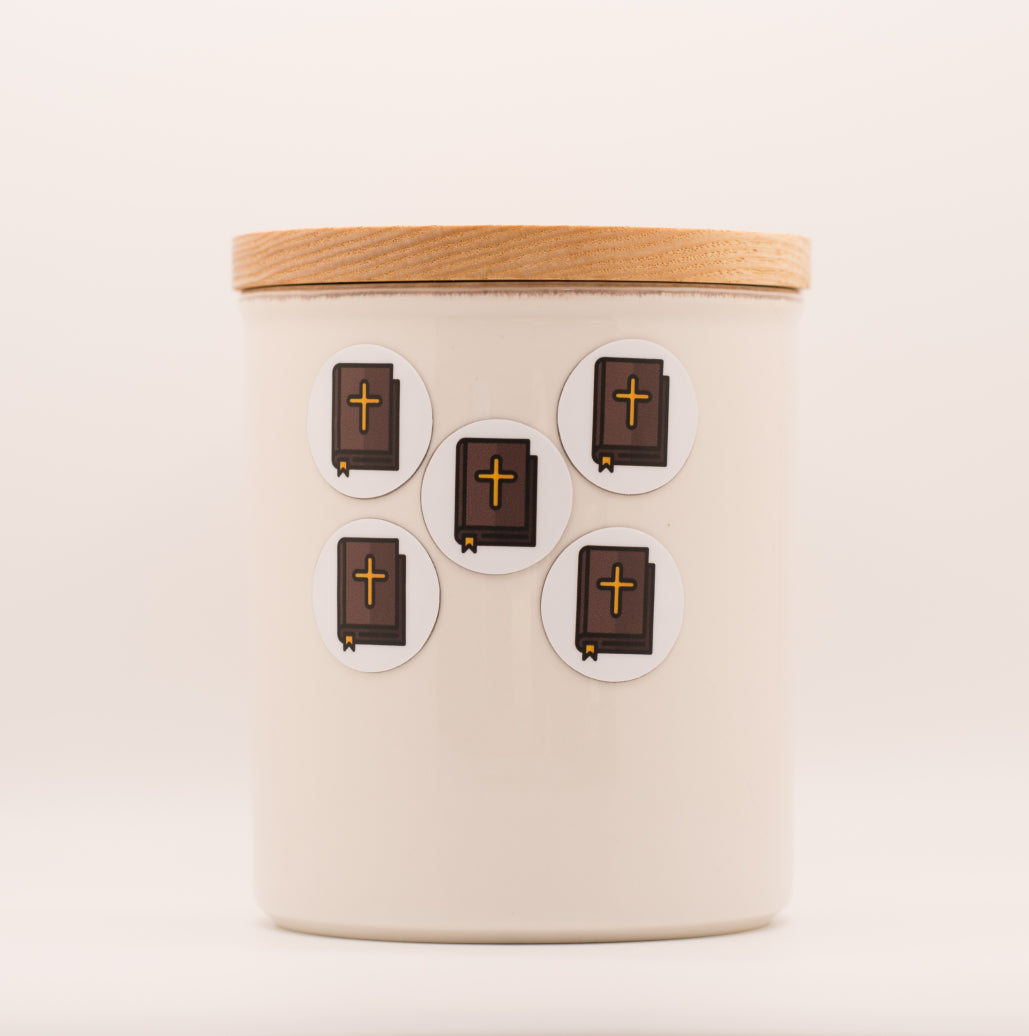 QR Flask Daily Stickers